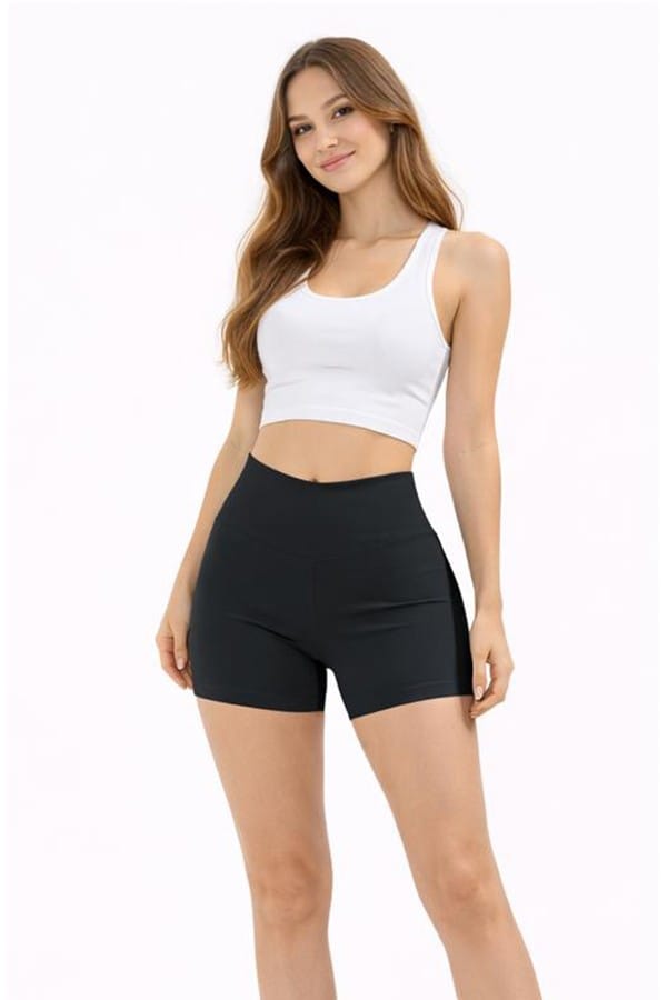 Activewear Set Women Activewear Sports Shorts 3 Color Bundle Pack