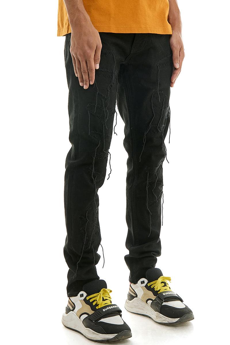 Men Skinny Slim Long Denim Jeans Pants