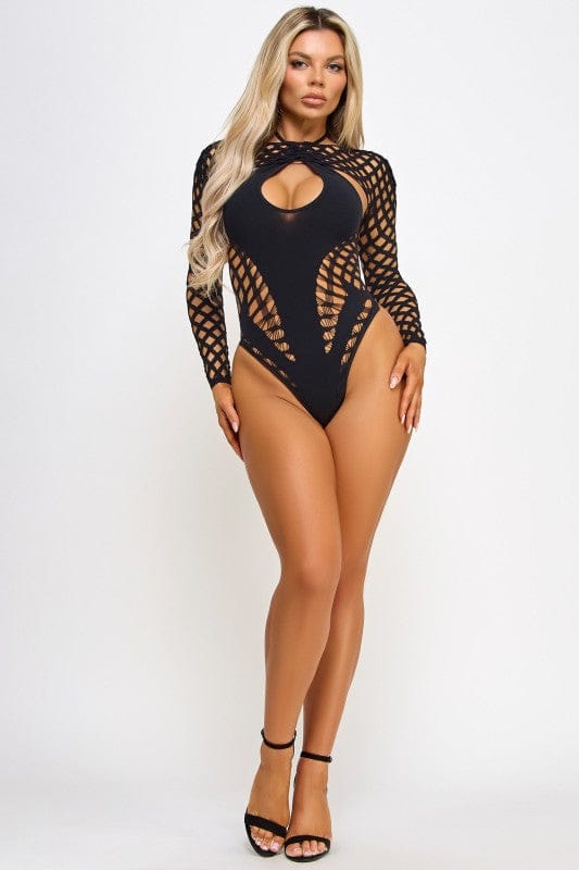 Black / O/S 2452 Soraya Bodysuit