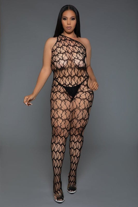 Black / Q 2371 In Your Dreams Bodystocking