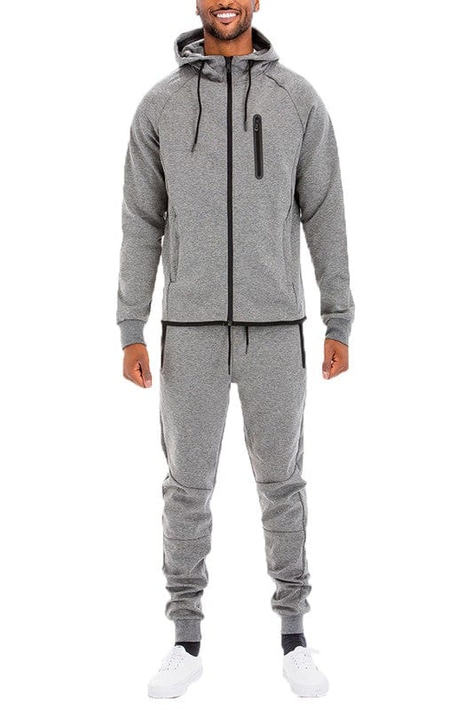 Dark Grey / S Weiv Mens Dynamic Active Tech Suit