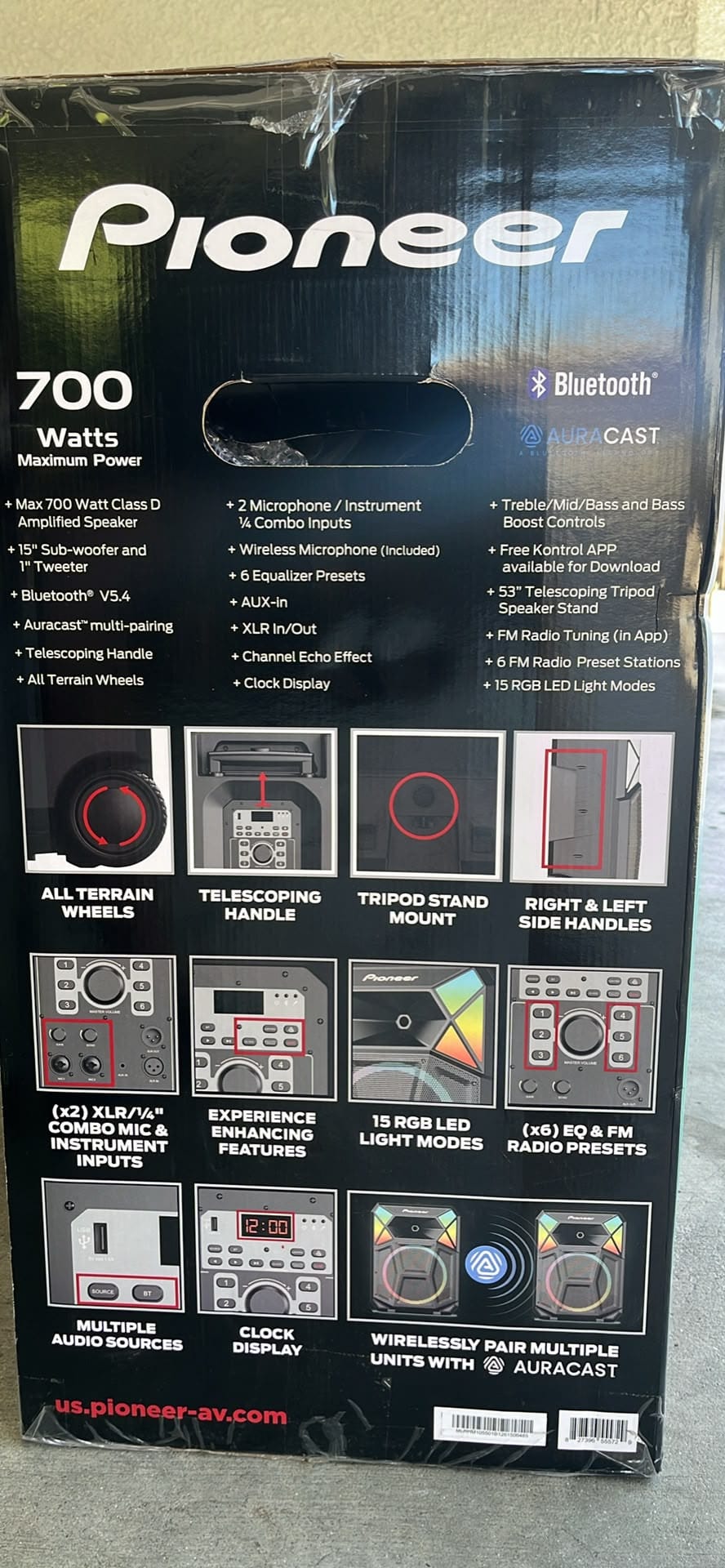 Pioneer All-In-One Party Speaker