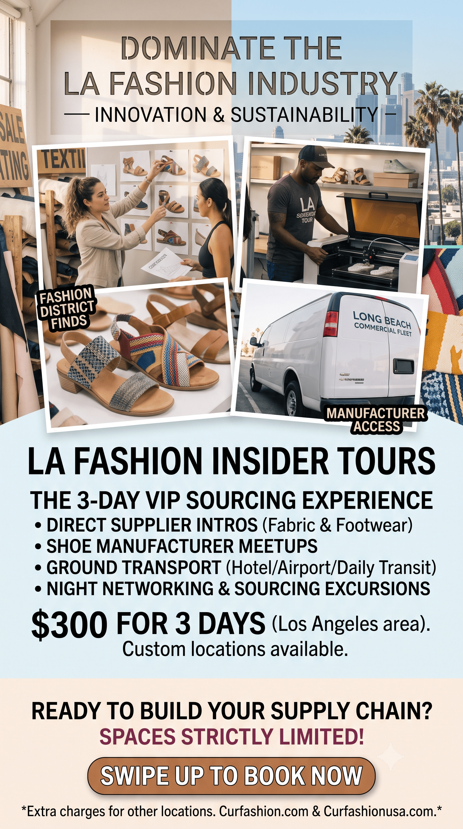 The LA Fashion District Sourcing Tour | 3 Days